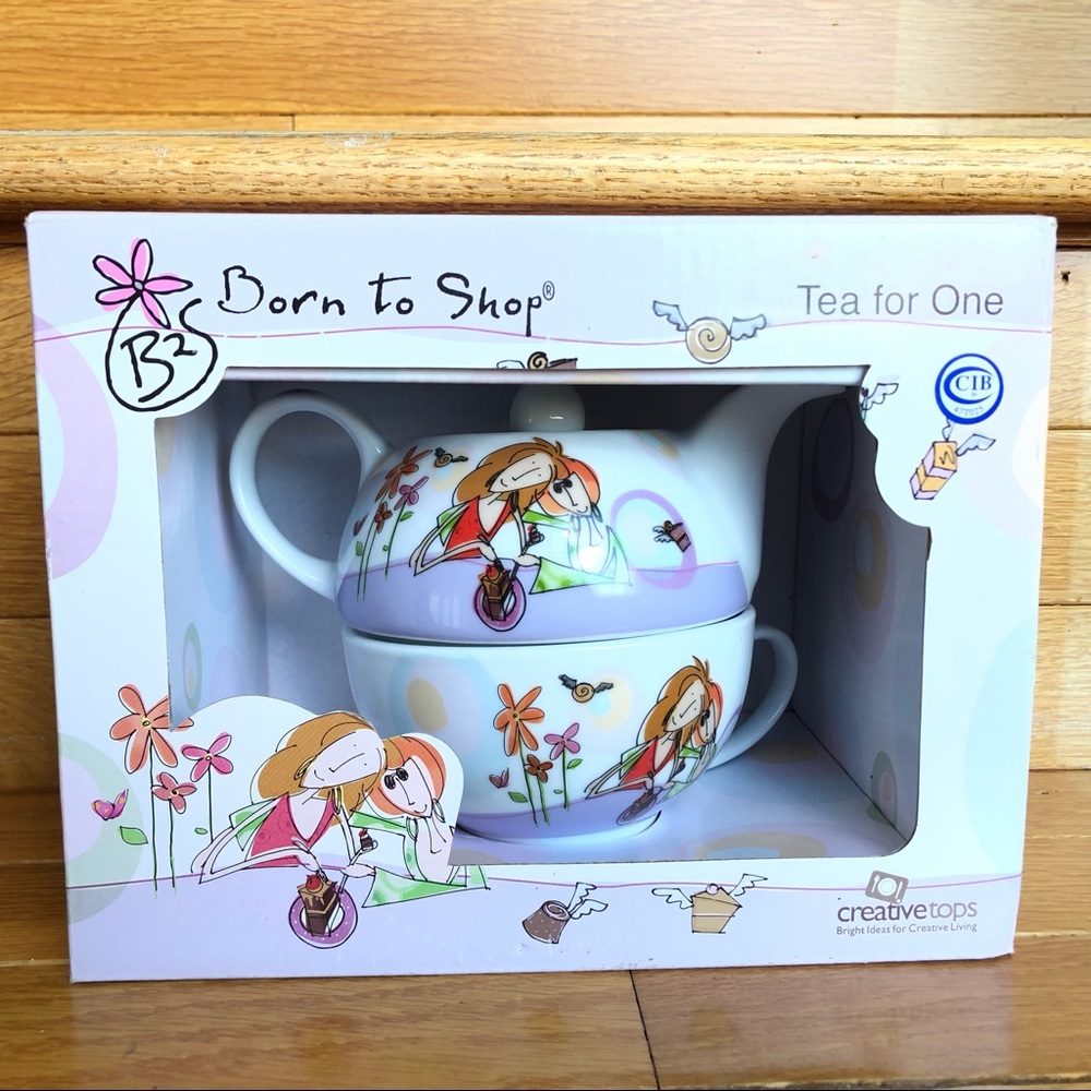 New CREATIVE TOPS Tea for One Teapot & Cup